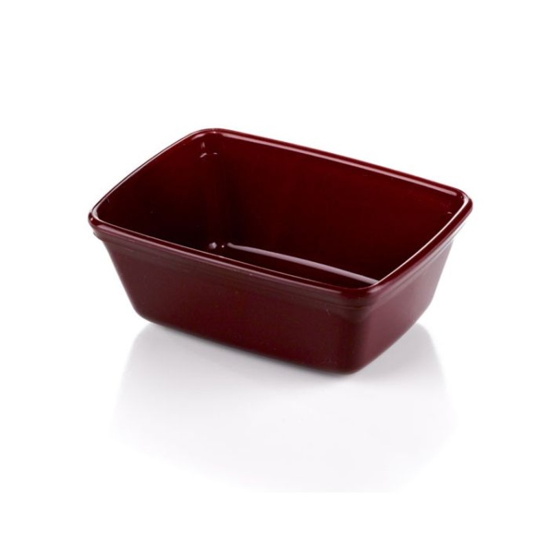 Aladdin Temp-Rite Rectangular Soup Bowl, 6 oz, Burgundy (100-pack)