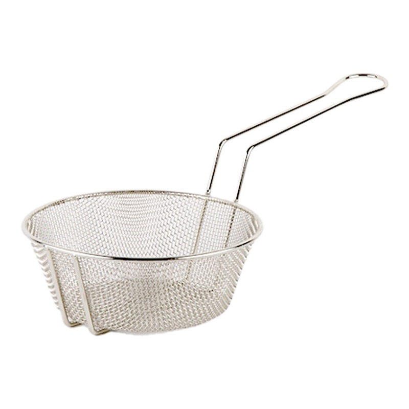 American Metalcraft Fine Mesh Culinary Basket, 8", Tinned Steel