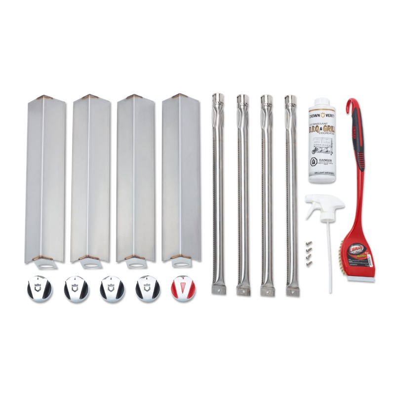 Crown Verity Gas Grill Full Replacement Part Kit, 60"