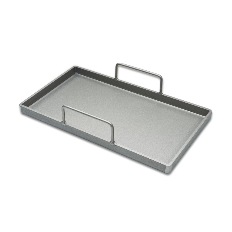 Crown Verity Griddle Plate with Handles, 12" x 22", Steel