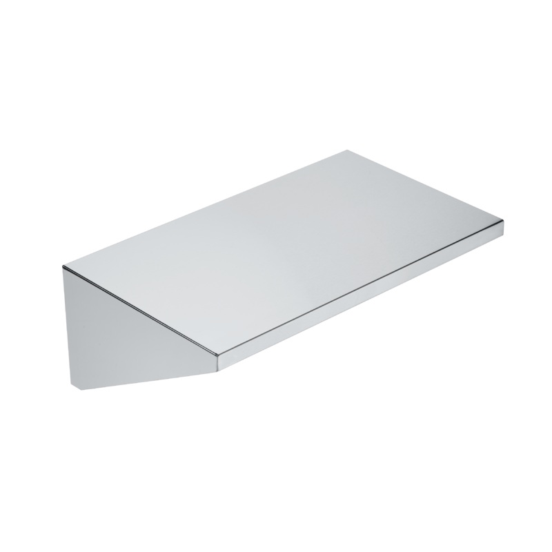 Crown Verity Removeable End Shelf for Grills and Griddles, Stainless Steel
