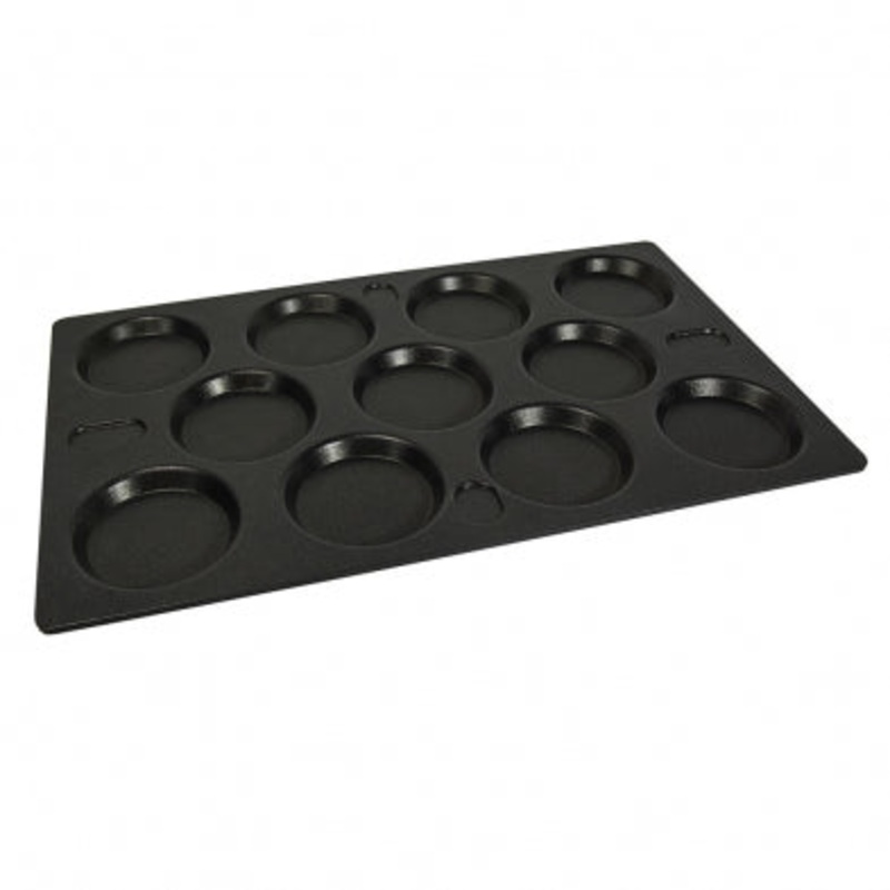 AMT Full Size Gastronorm Mould Tray, 11 Cavities, Nonstick Finish