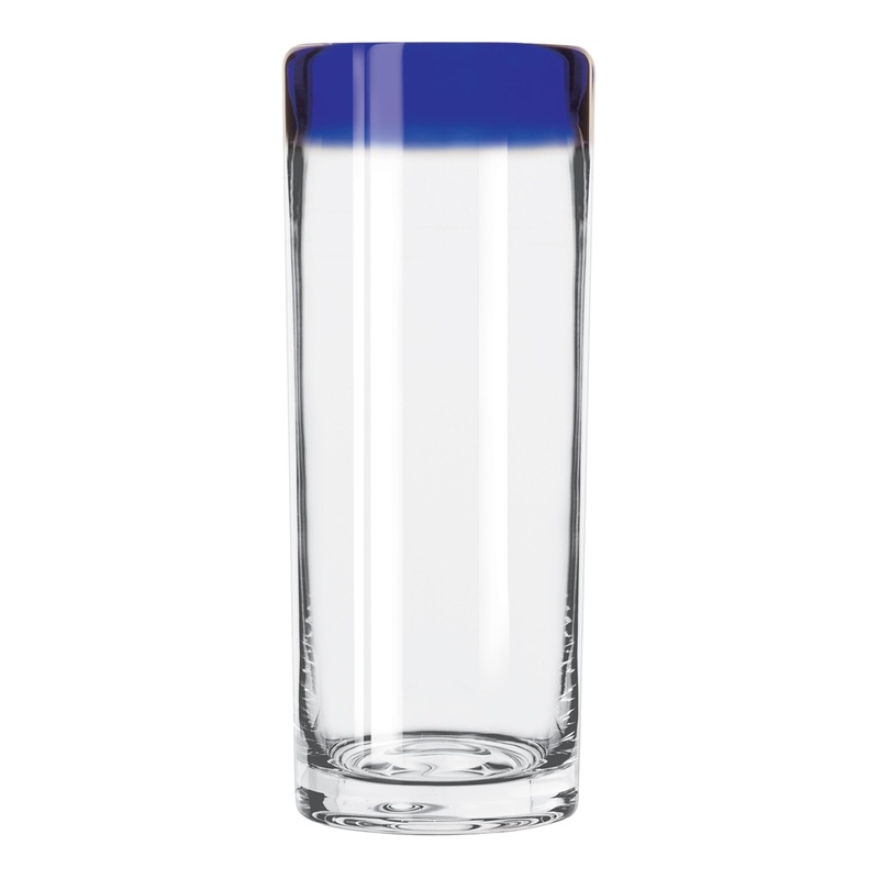 Libbey Aruba Zombie Glass, 16 oz, Blue (12-pack)