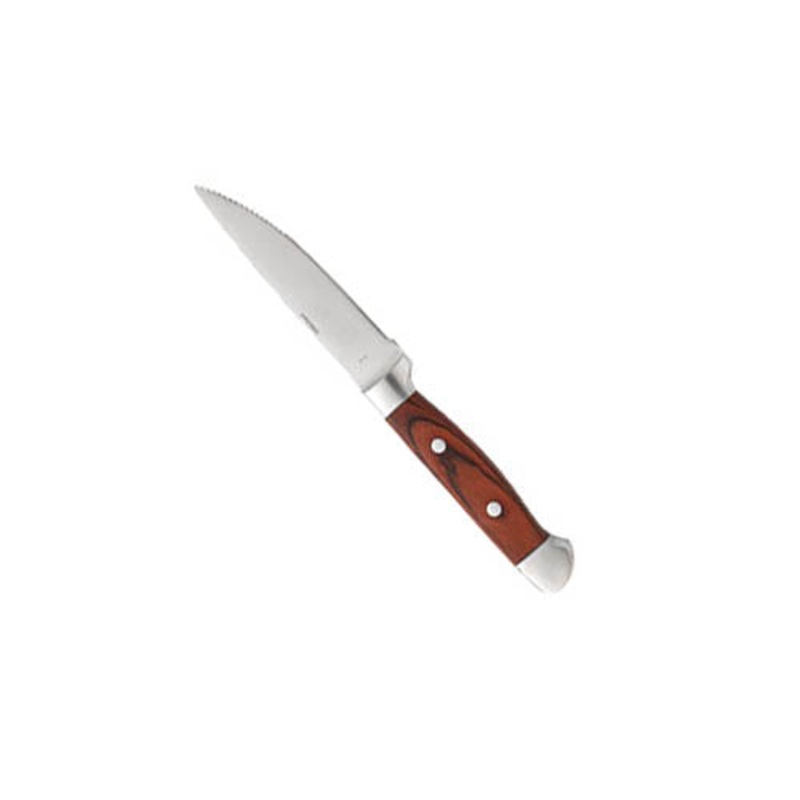 Oneida Ionian Steak Knife, Wood Handle (12-pack)
