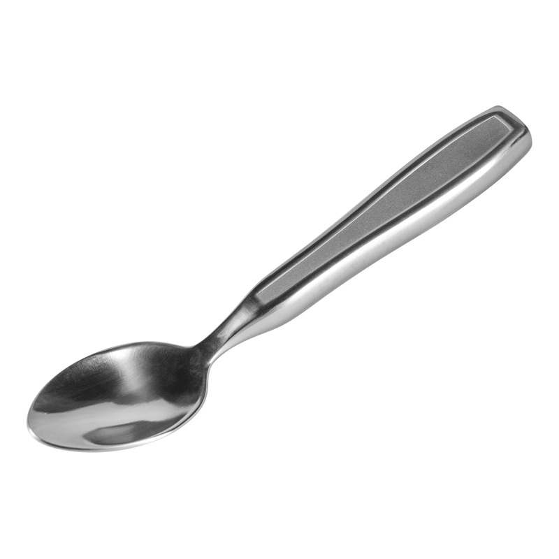 BIOS Weighted Dessert Spoon, Stainless Steel