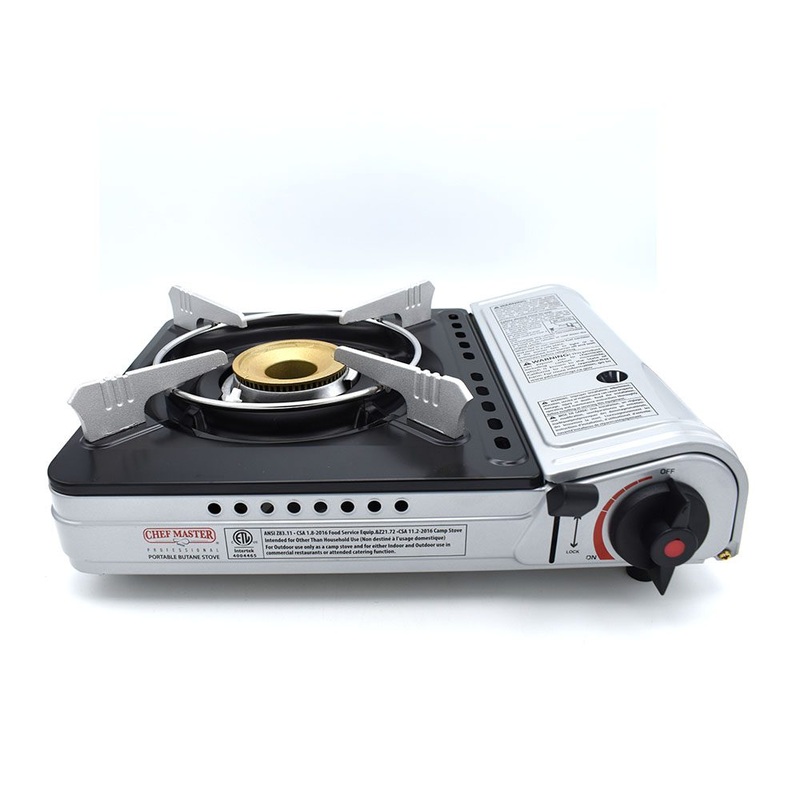 Chef Master Portable Butane Stove, 12,000 BTU