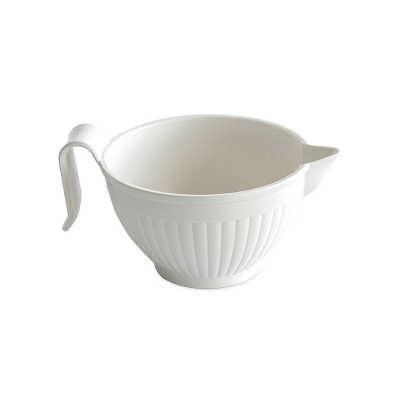 Nordic Ware Microwave Safe Mix and Melt Measuring Cup, 3 Cup, White Plastic