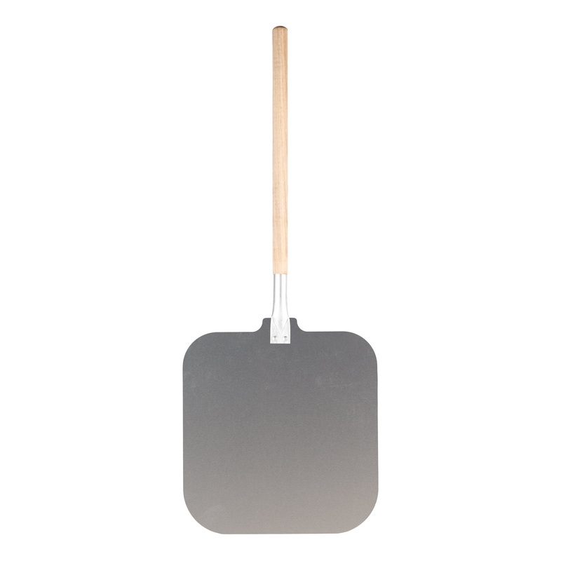 SignatureWares Pizza Peel, 14" x 14" Blade, 22" Handle, Aluminum/Wood