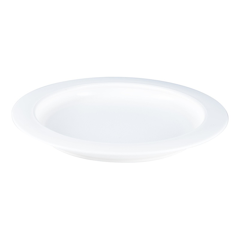 BIOS Inner Lip Plate, 9", White