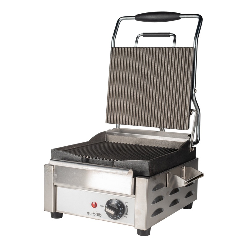 Eurodib SFE Series Small Panini Grill, 120V
