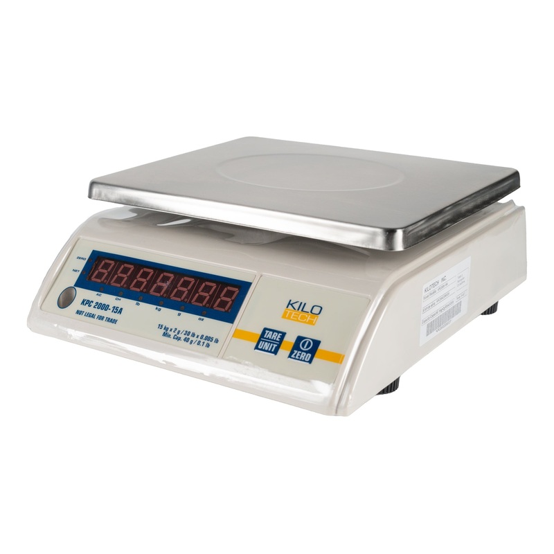 Kilotech KPC-2000-015A Digital Portion Control Scale, 15 kg