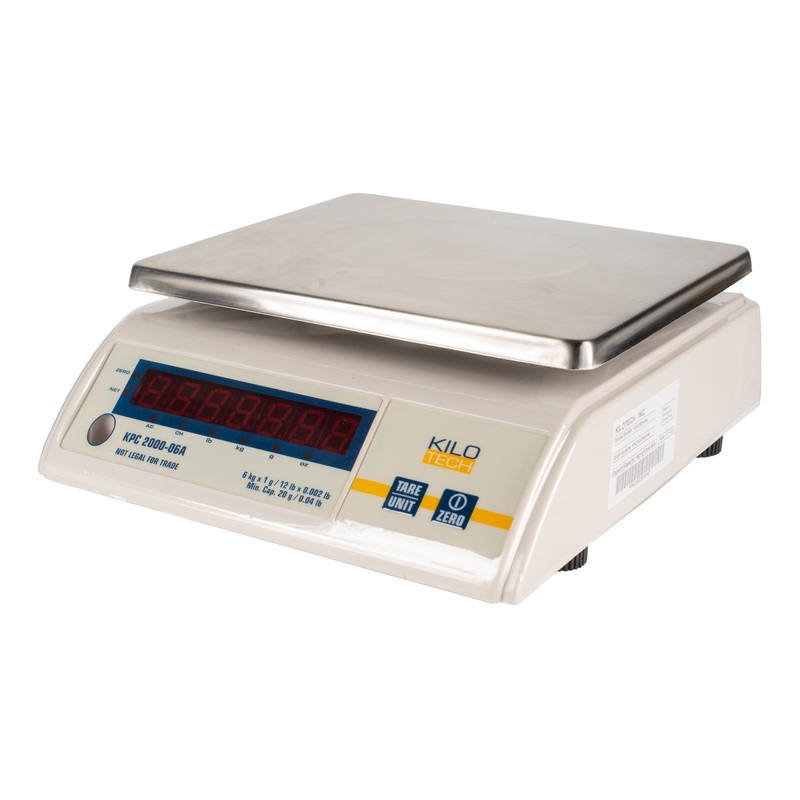 Kilotech KPC-2000-06A Digital Portion Control Scale, 6 kg