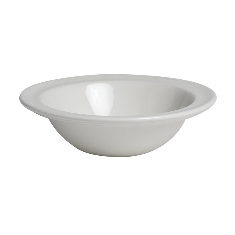 Steelite Simplicity Fruit Stone Rim Bowl, 6 1/2" (36-pack)