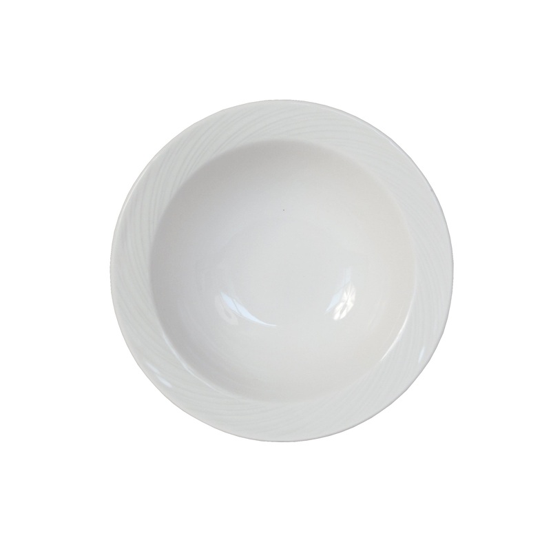 Steelite Spyro Rim Fruit Bowl, 5 1/4" (36-pack)
