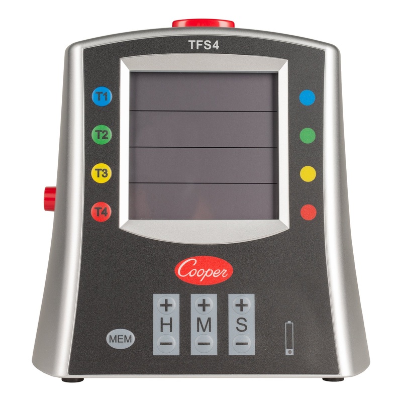 Cooper-Atkins Digital Timer, 4 Station Display, Large