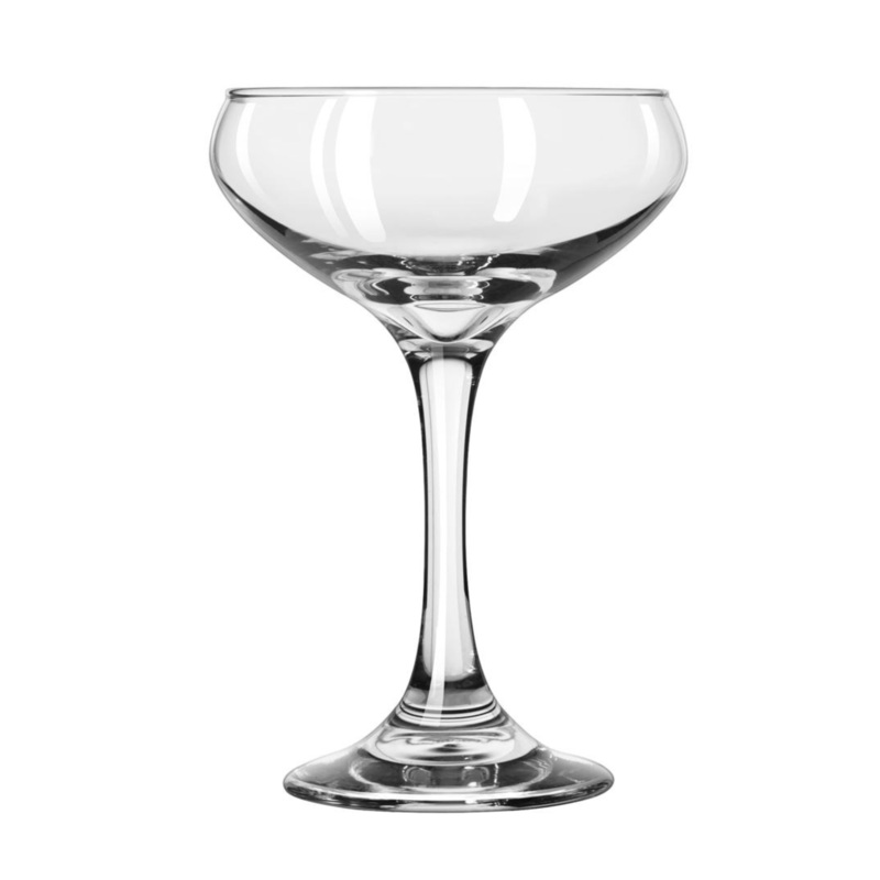 Libbey Perception Cocktail Coupe Glass, 8.5 oz (12-pack)