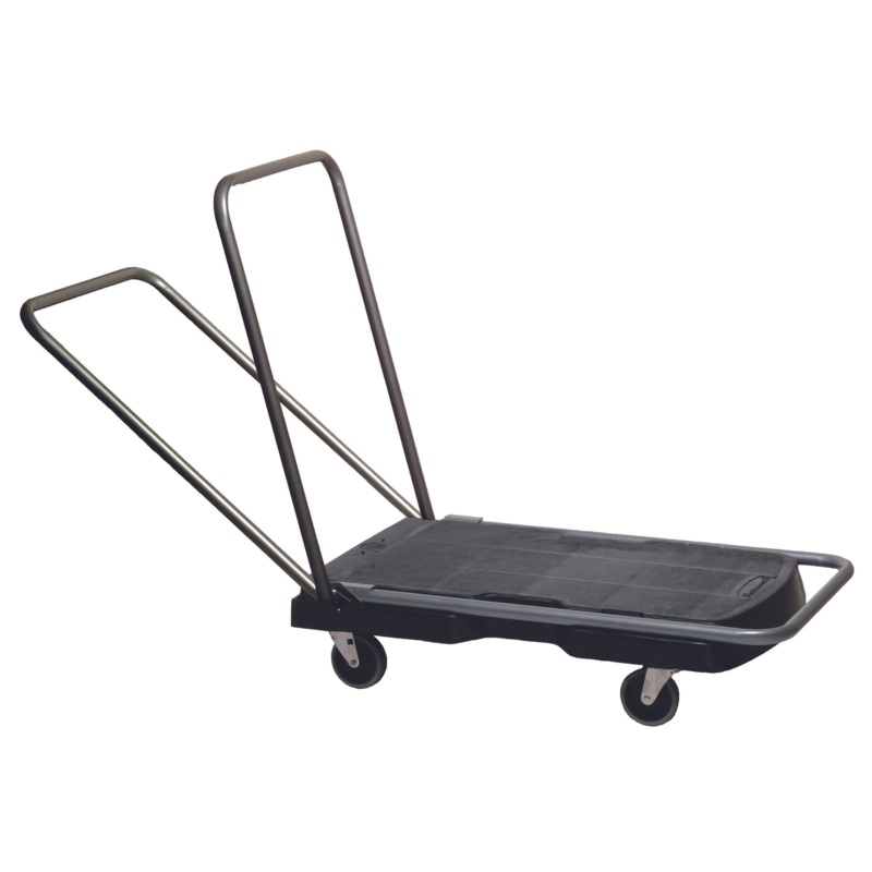 Rubbermaid Triple Trolley, User Friendly Handle, 250 lb Capacity