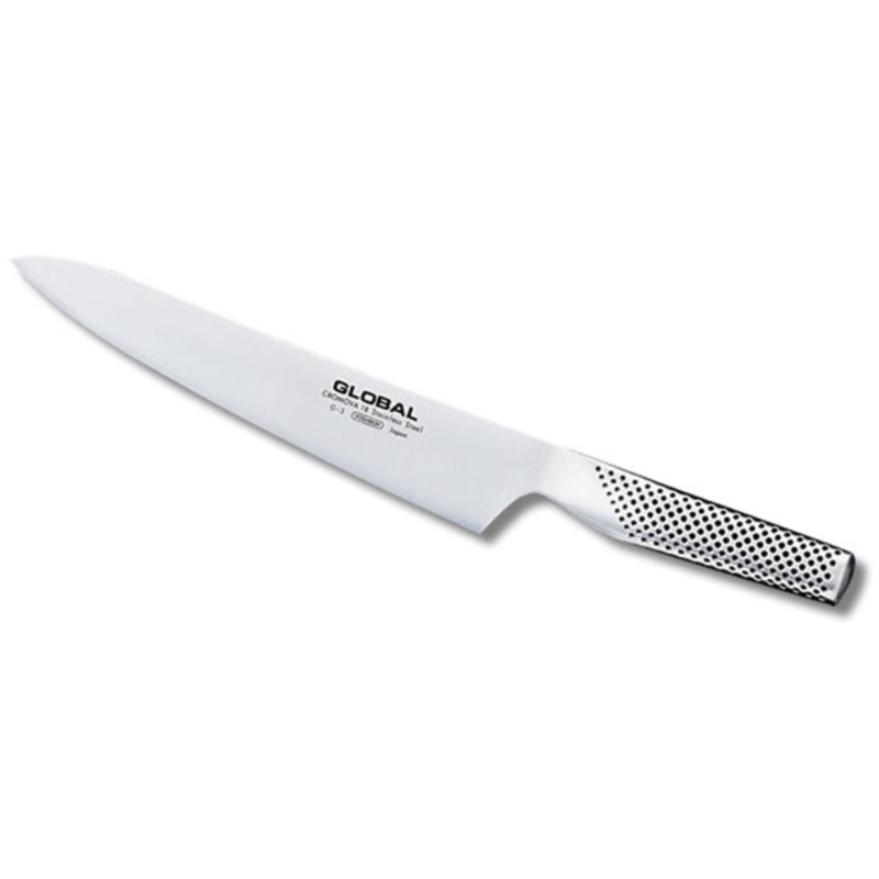 Global Classic Carving Knife, 8.25", Textured Handle
