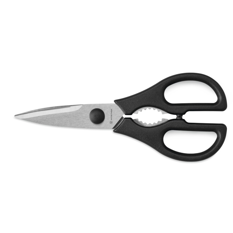 Wusthof Kitchen Shears, 8", Black
