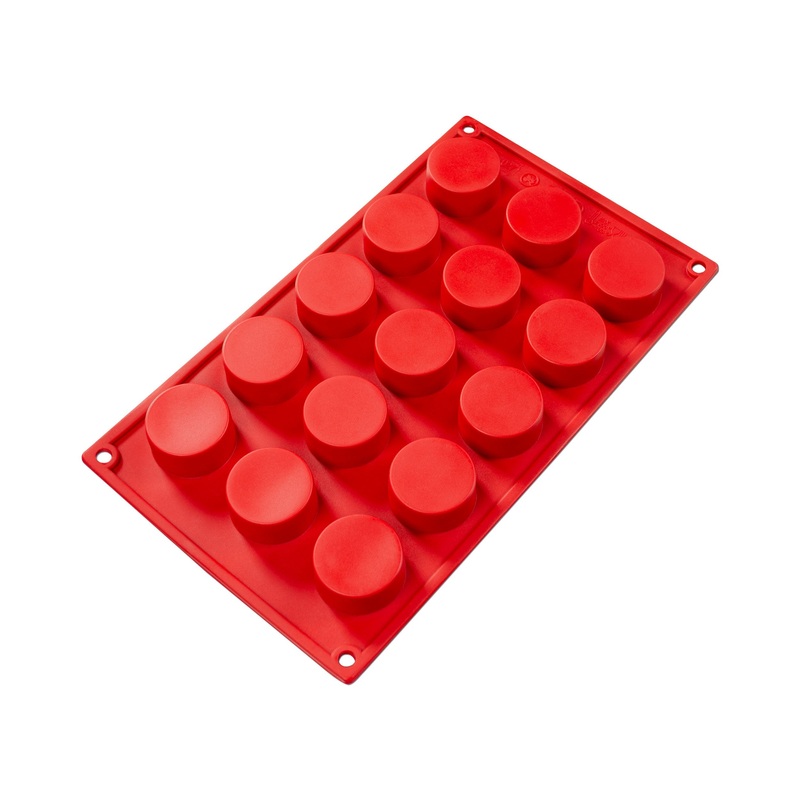 Fat Daddio's Silicone Mold, Petit Four, 15 x 1 oz Capacity Molds, FINAL SALE