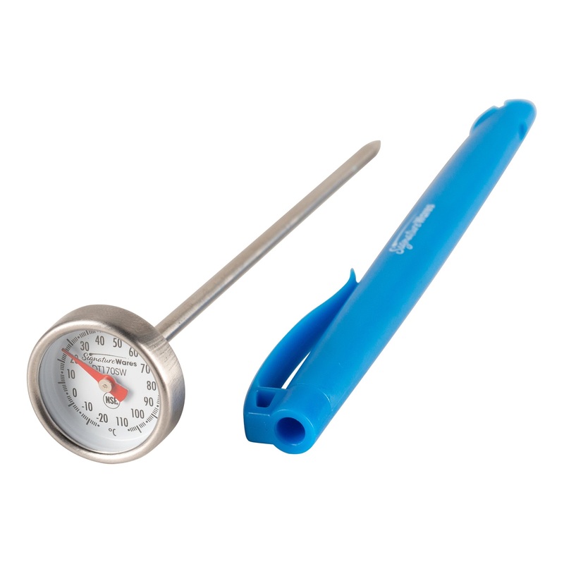 SignatureWares Instant Read Dial Thermometer, 1 1/8" Dial, C Only
