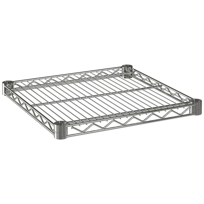 Tarrison Wire Shelf, 21" x 24", Chrome