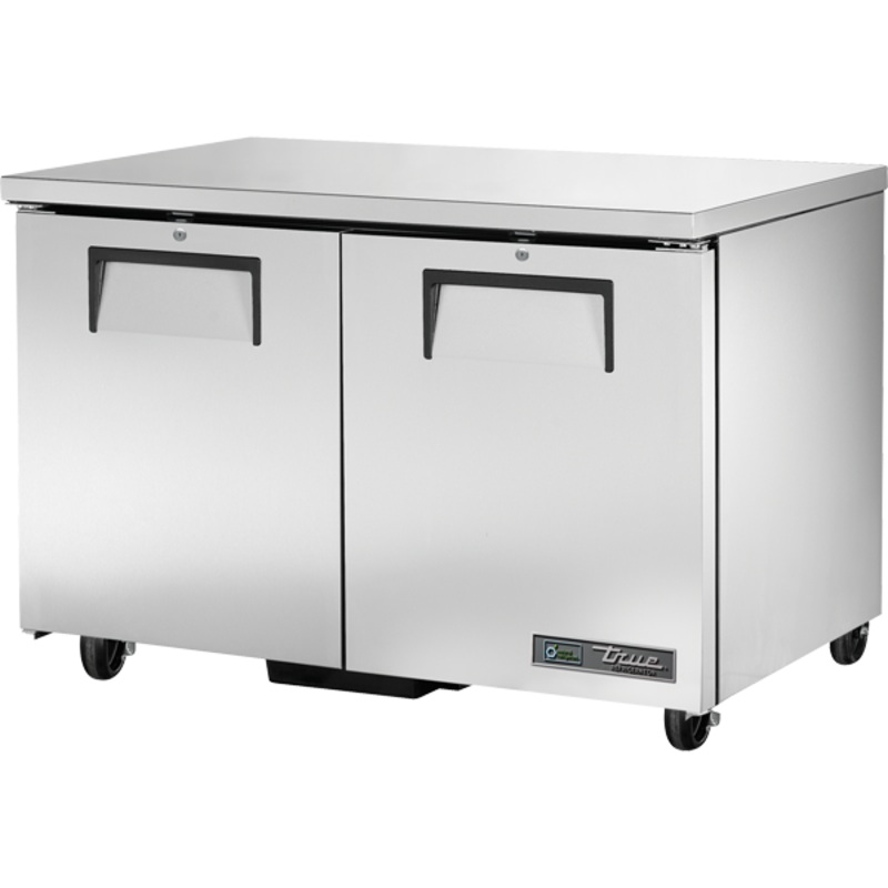 True Double Door Undercounter Refrigerator, 48", 115/60/1