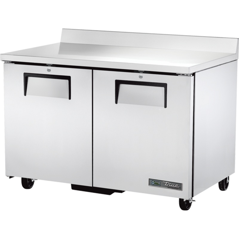 True Double Door Worktop Refrigerator, 48", 115/60/1