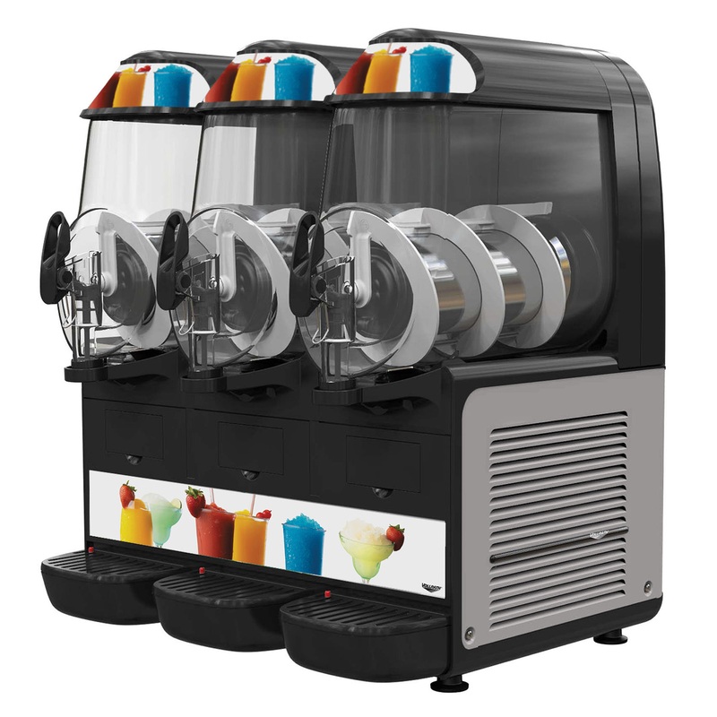 Vollrath Frozen Beverage Machine, Triple Bowl 7.8 Gal, 120 V