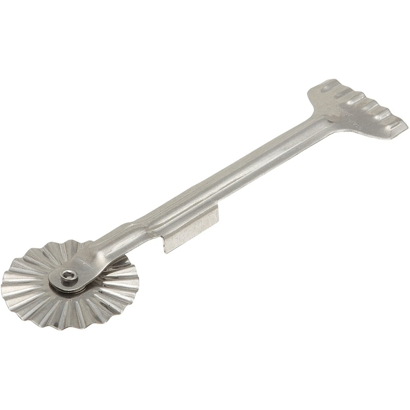 Ateco Fluted Pastry Wheel, Stainless Steel