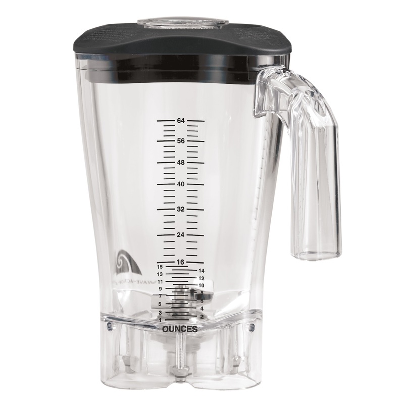 Hamilton Beach Replacement Container, 64 oz, Clear
