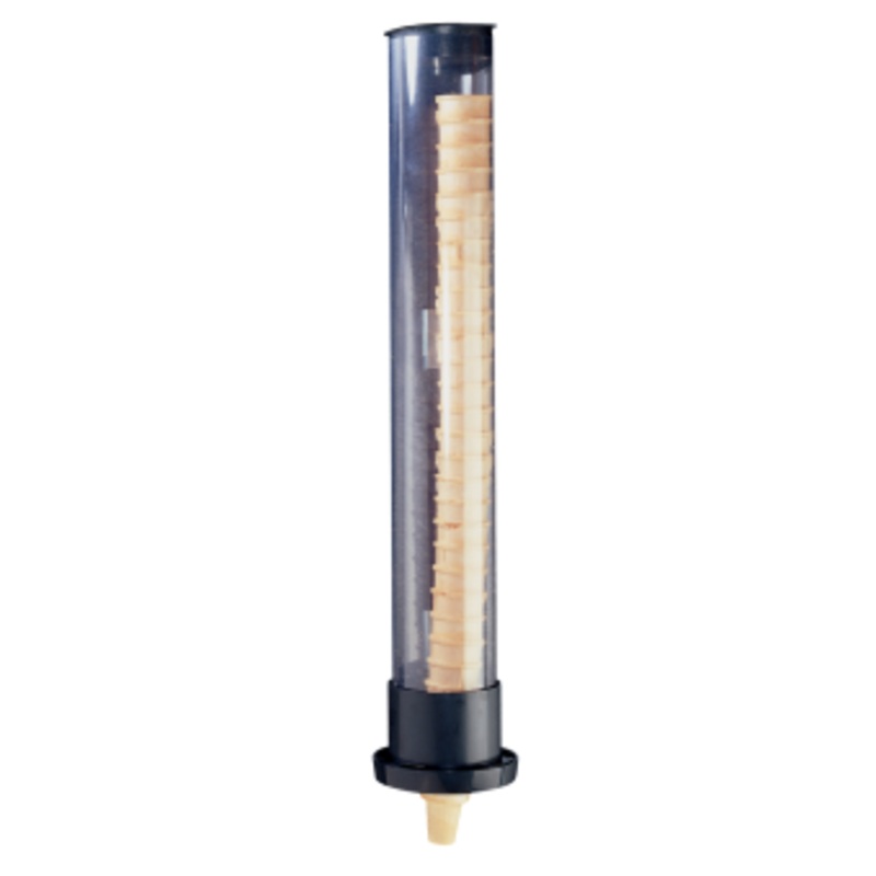 San Jamar Ice Cream Cone Dispenser for Cake, Sugar or Waffle Cones, Plastic