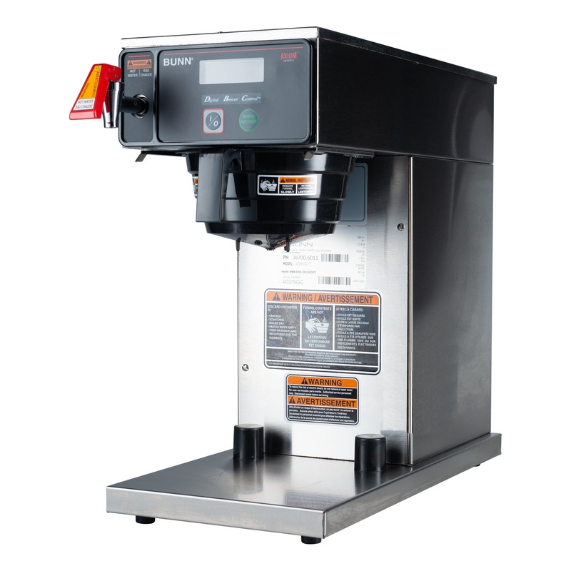 BUNN AXIOM-DV-TC Thermal Carafe Dispensed Coffee Brewer with Faucet, Dual Voltage