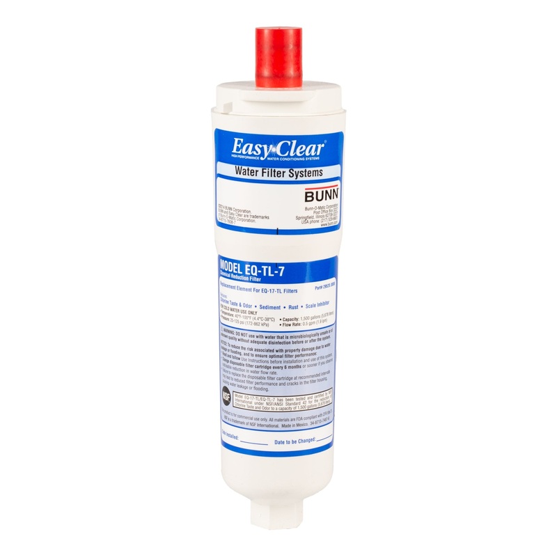 BUNN Easy Clear Filter Cartridge for Coffee Brewers and Hot Water Dispensers