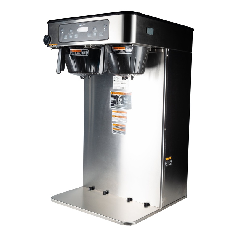 BUNN ICB TWIN Tall Infusion Series Coffee Brewer, Stainless Steel, 120/240V