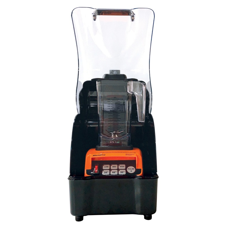 Dynamic Blendpro 1TQ Countertop Blender w Noise Reduction Shield, 50 oz