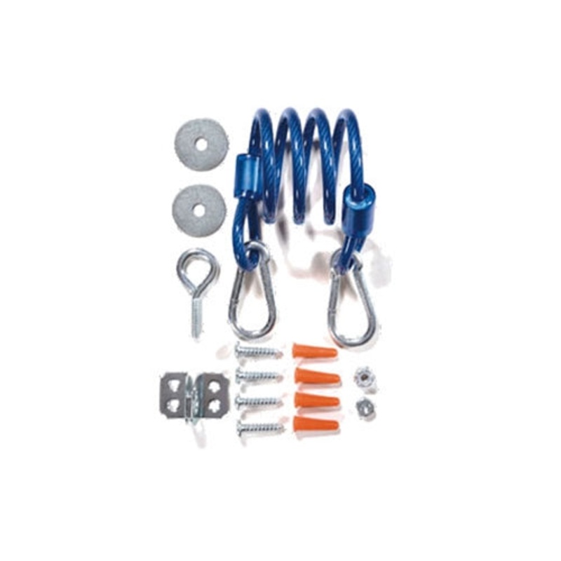 Dormont Blue Hose Gas Connector Restraining Cable Kit for 60" Gas Hose