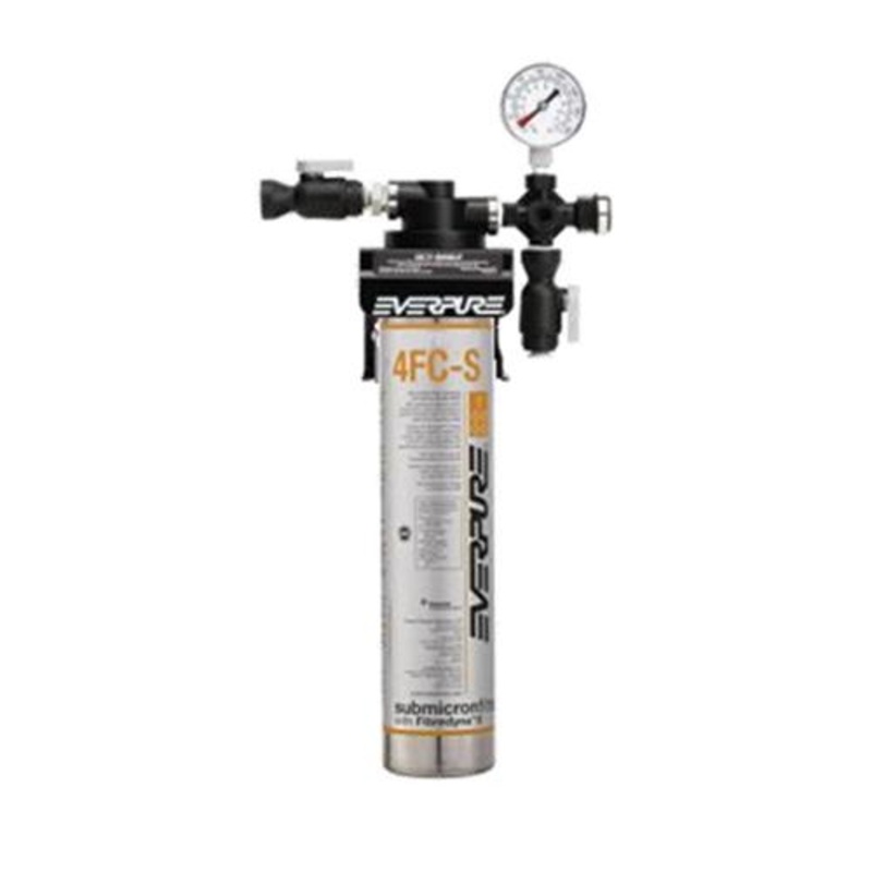 Pentair Everpure QC71 Single 4FC-S Water Filtration System for Ice Machines
