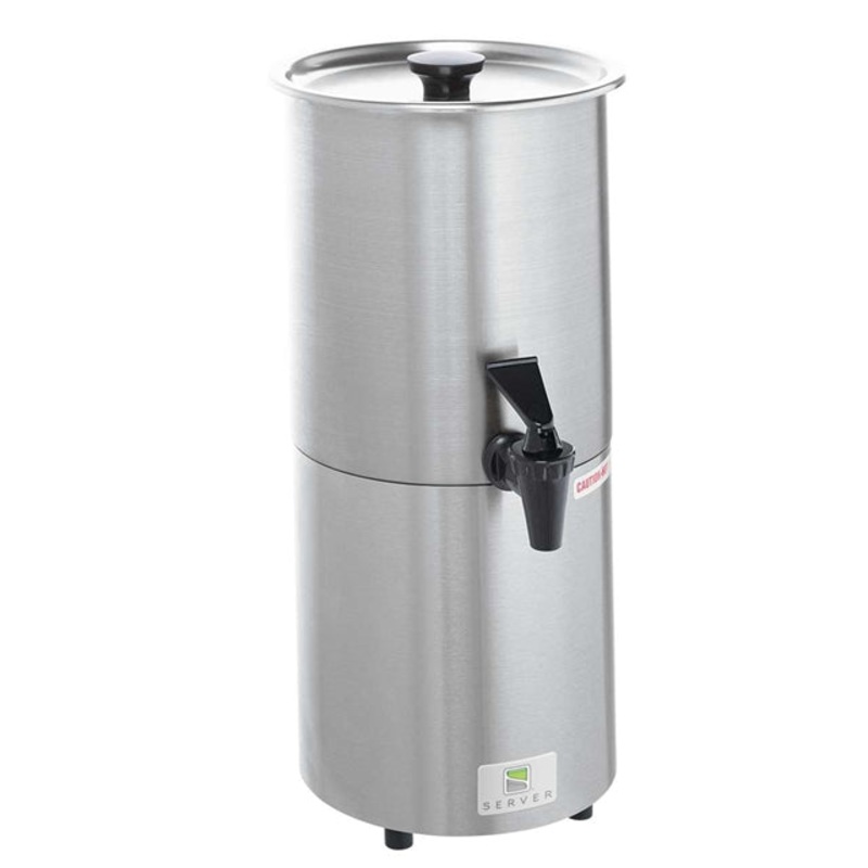 Server Syrup Warmer and Server, 1.5 Gal, Stainless Steel