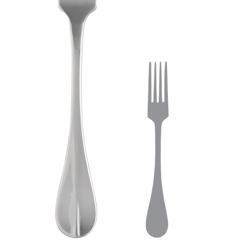 Steelite WNK Baguette Salad/Dessert Fork (12-pack)