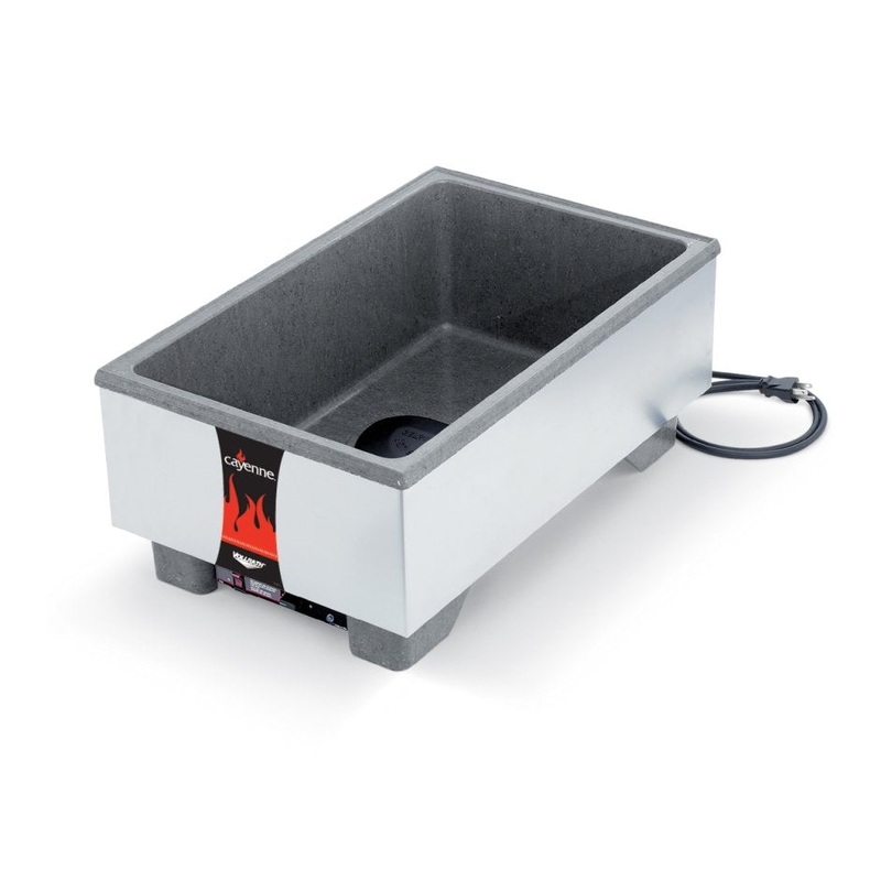 Vollrath Cayenne Heat 'N Serve Countertop Full Size Rethermalizer, Model 1220, 1000W, 120V