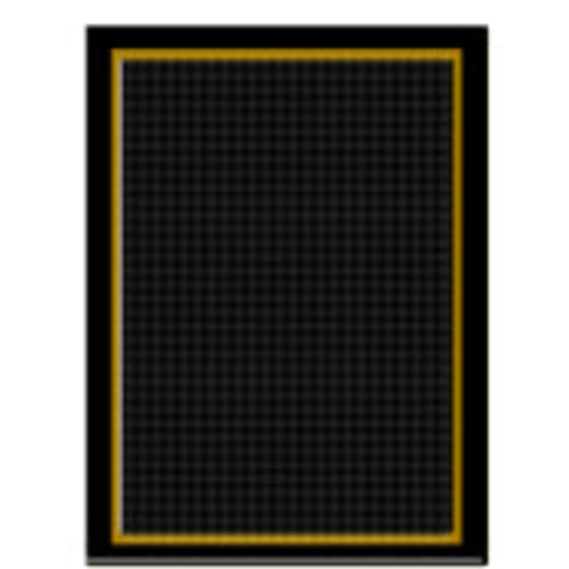Rainbow Sign Blank Wall Sign, 24" x 36", Black, FINAL SALE