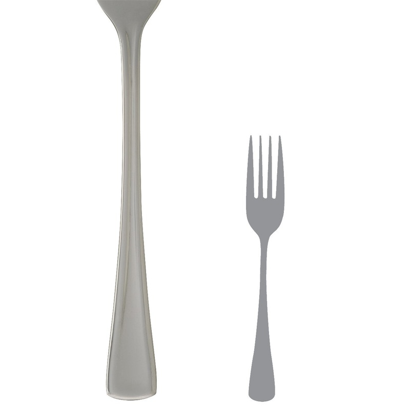Steelite Americana Salad/Dessert Fork (12-pack)