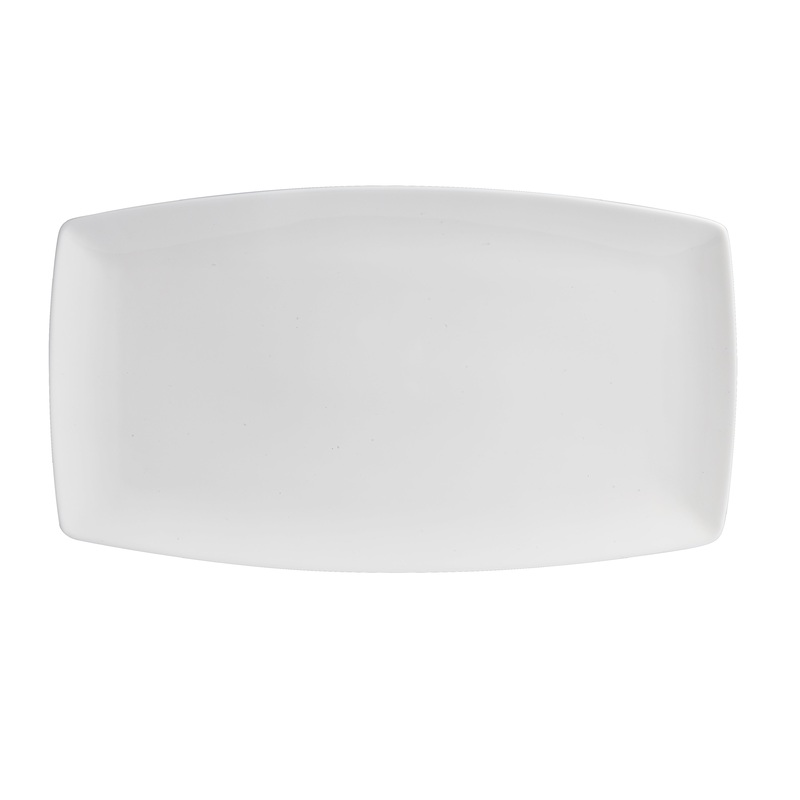 Steelite Parliament Oblong Tray, 14" x 8" (6-pack)