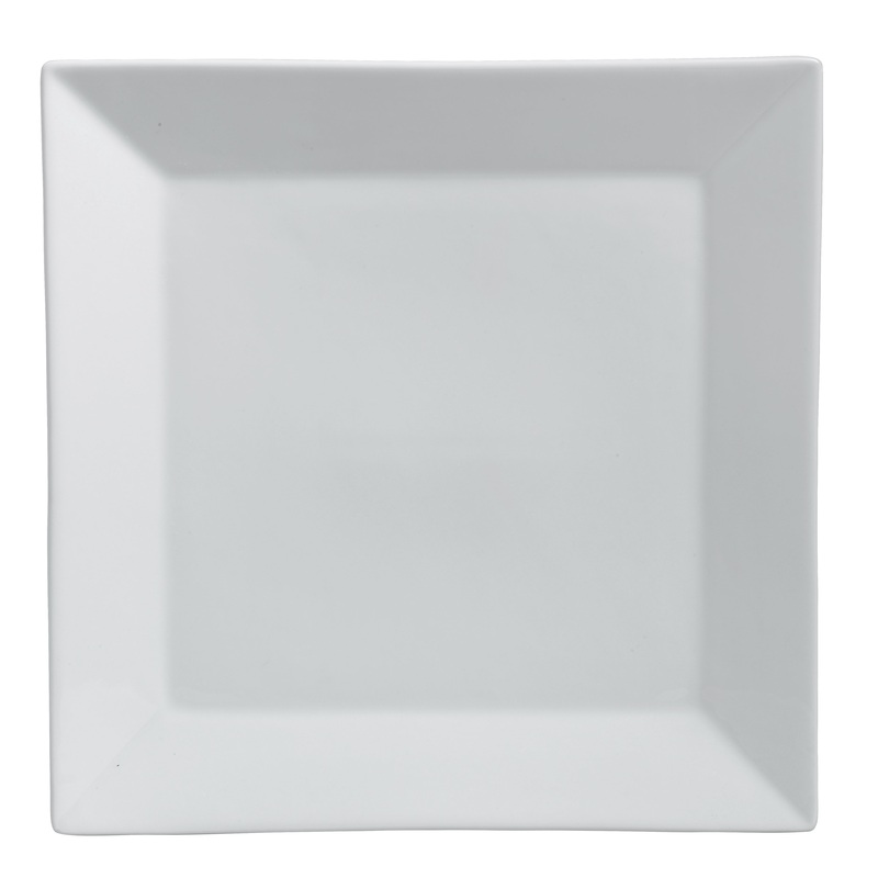 Steelite Varick Cafe Porcelain Square Tray, 10.5" (12-pack)