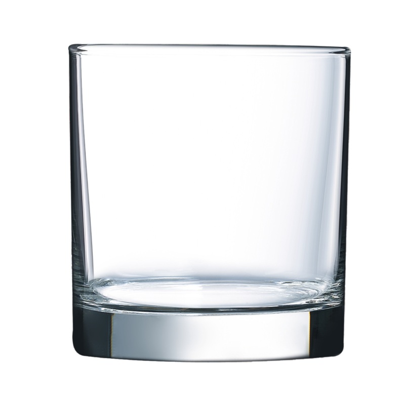 Arcoroc Islande Double Old Fashioned Glass, 12.75 Oz (24-pack)