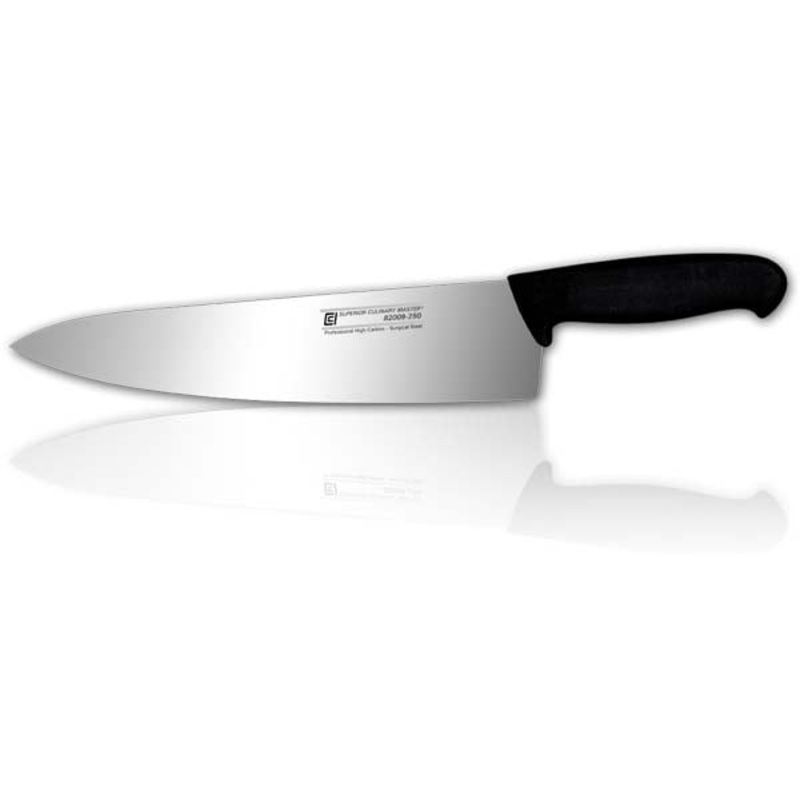 Canada Cutlery Chef's Knife, 10", Black