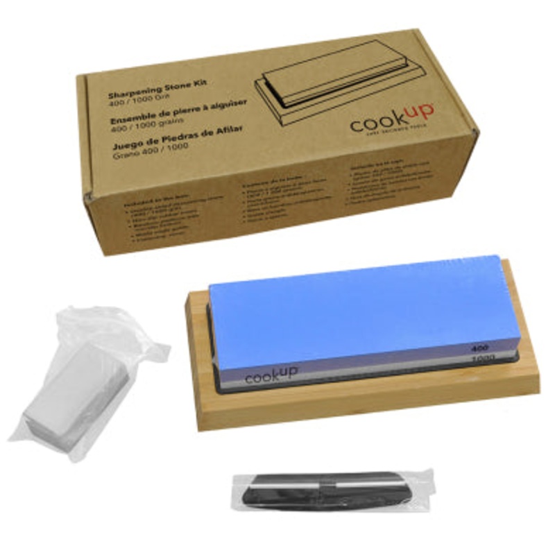 CookUp Sharpening Stone Set, 400 and 1000 Grit