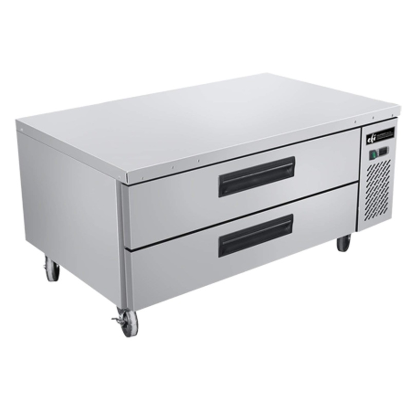 EFI CCB-52 Chef-Base Refrigerated, 52", 2 Drawers, 115/60/1