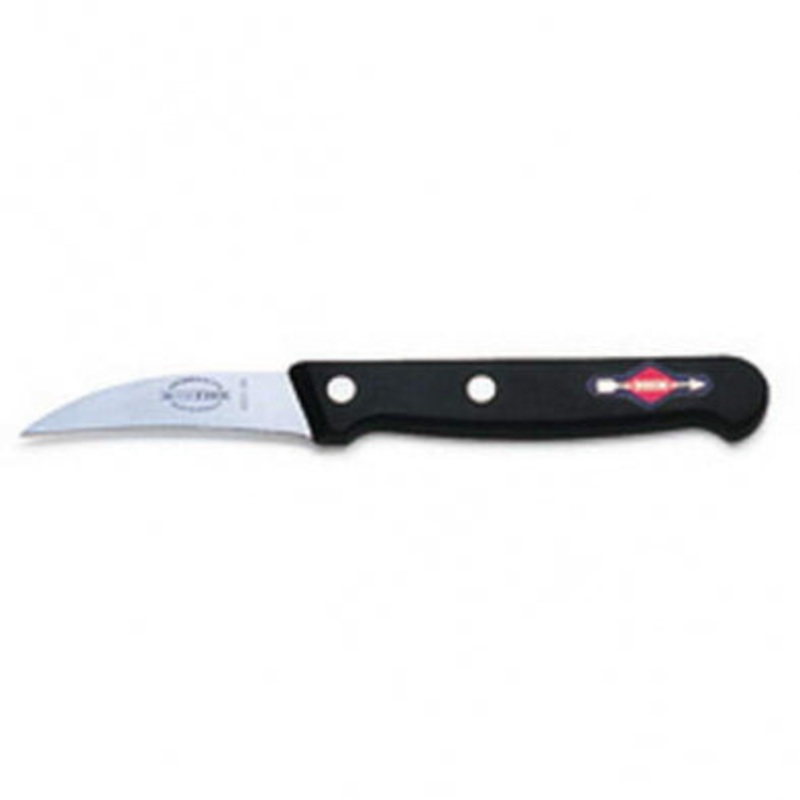 F. Dick Superior Bird's Beak Paring Knife, 2 1/2", Black